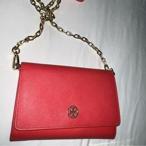 Tori Burch red side bag